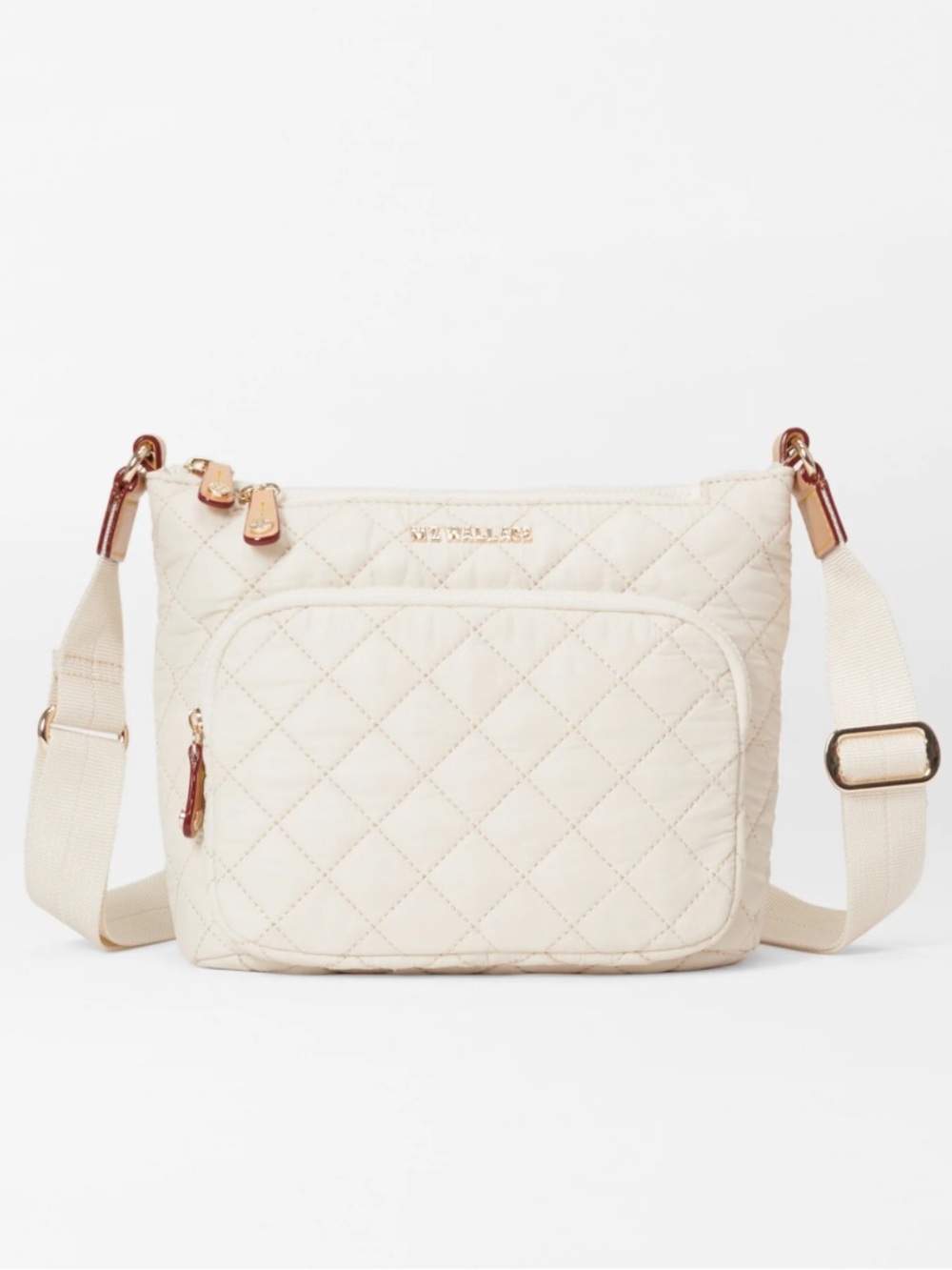 MZ Wallace Metro Scout Deluxe Quilted Nylon Crossbody Bag - Picture 3 of 14